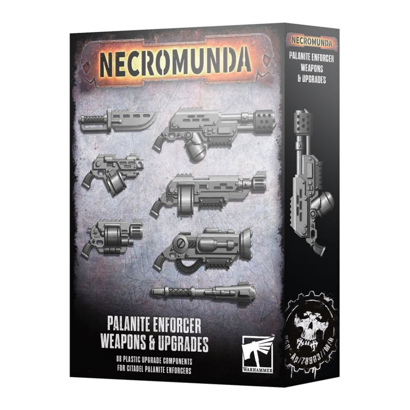 Palanite Enforcer: Weapons & Upgrades - Necromunda