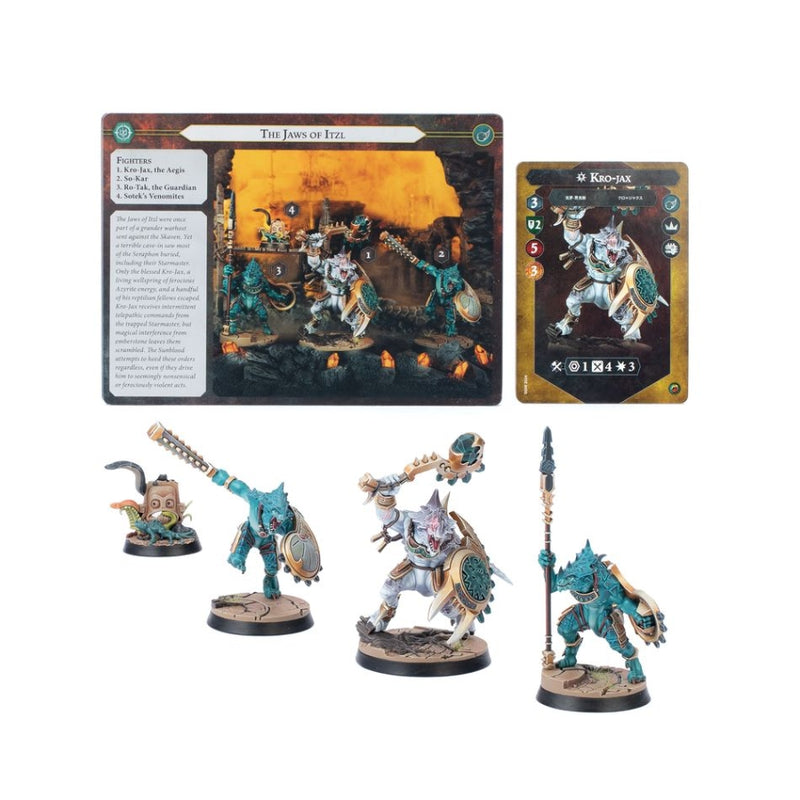 The Jaws of Itzl Warband - Warhammer Underworlds