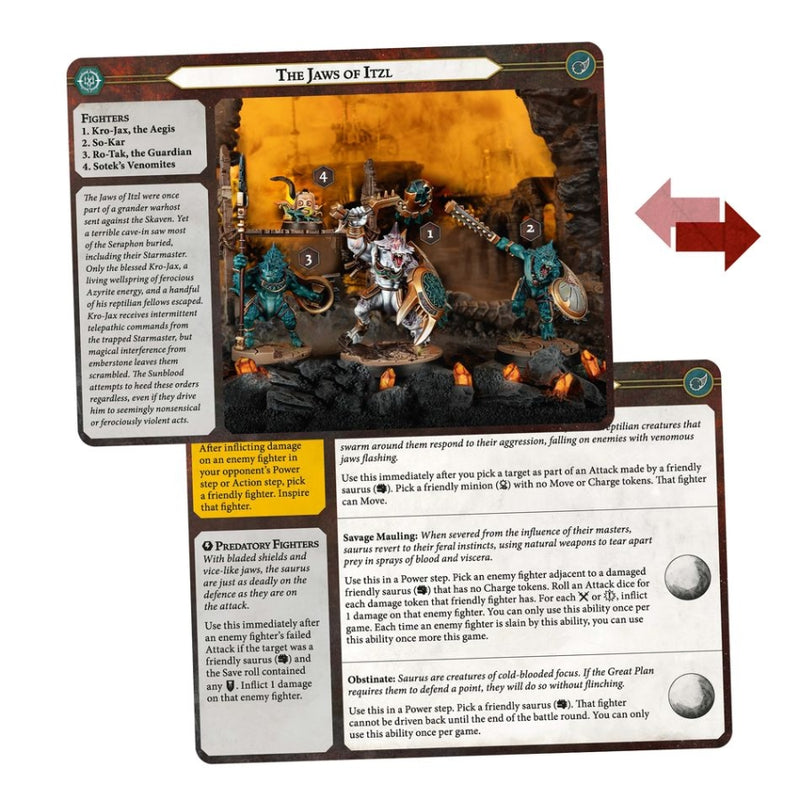 The Jaws of Itzl Warband - Warhammer Underworlds