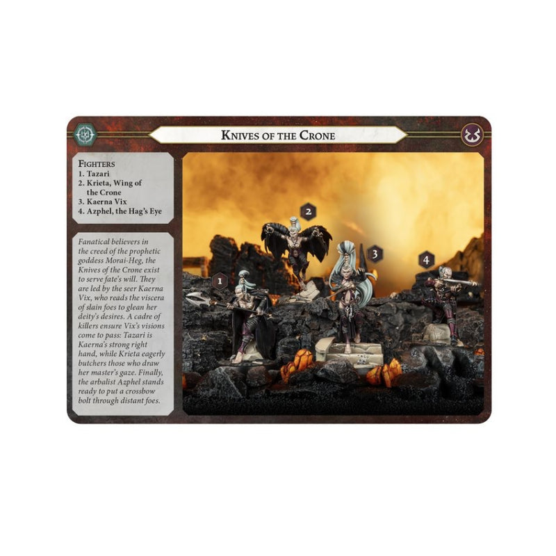 Knives of the Crone Warband - Warhammer Underworlds