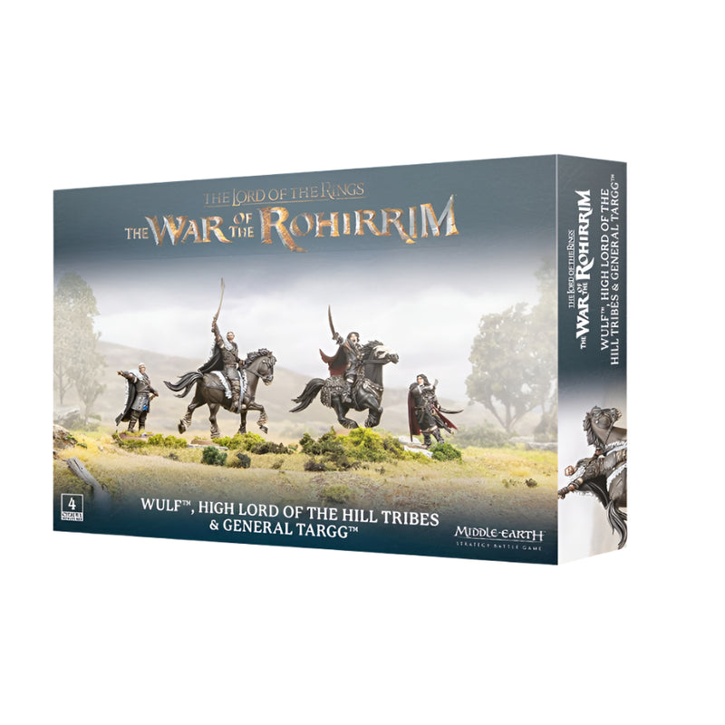 Wulf, High Lord of the Hill Tribes & General Targg - Middle-Earth Strategy Battle Game