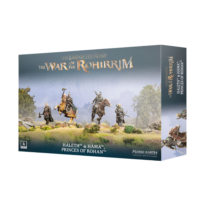Haleth & Háma, Princes of Rohan - Middle-Earth Strategy Battle Game