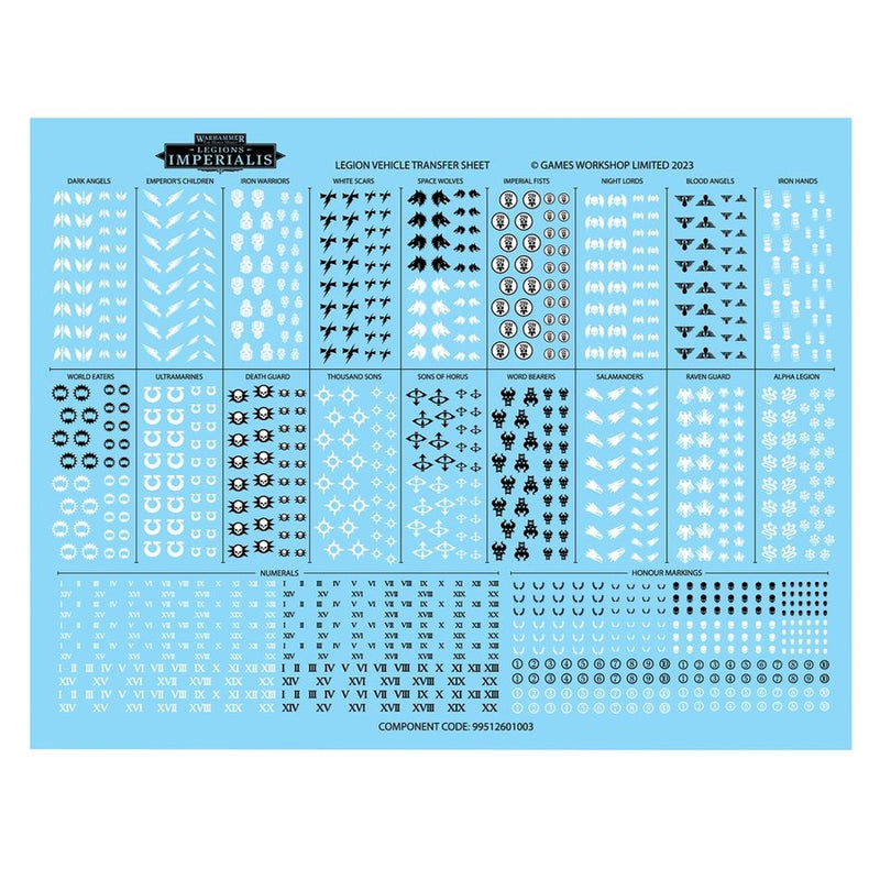 Sabre Strike Tank Squadron - Legions Imperialis: Legiones Astartes