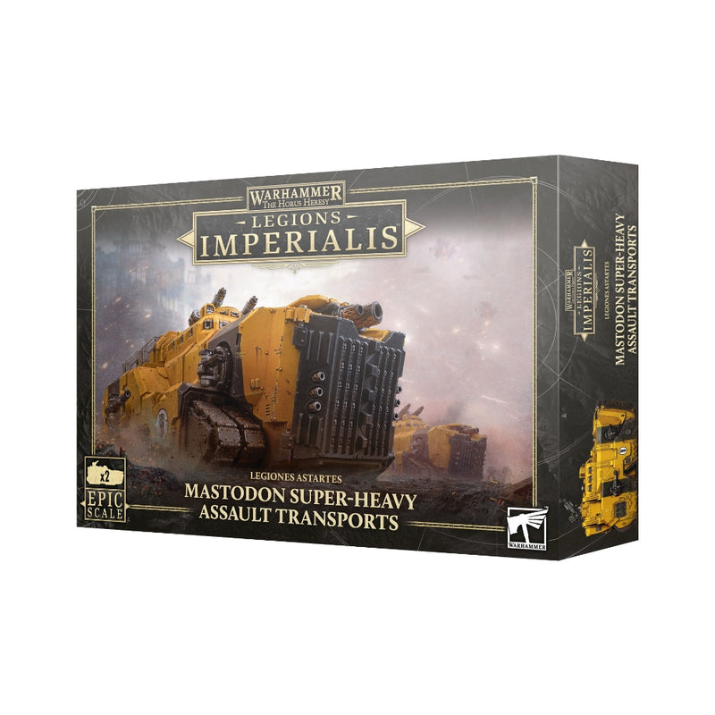 Mastodon Super-heavy Assault Transports - Legions Imperialis: Legiones Astartes