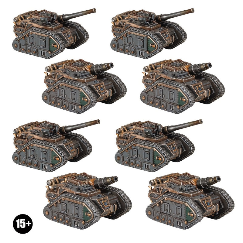 Medusa and Basilisk Batteries - Legions Imperialis: Solar Auxilia