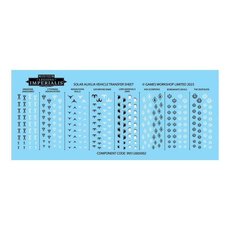 Shadowswords, Stormblades and Stormswords - Legions Imperialis: Solar Auxilia