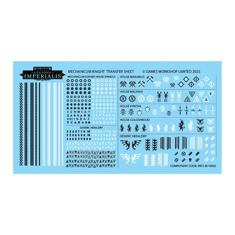 Knights Magaera Styrix - Legions Imperialis: Mechanicum