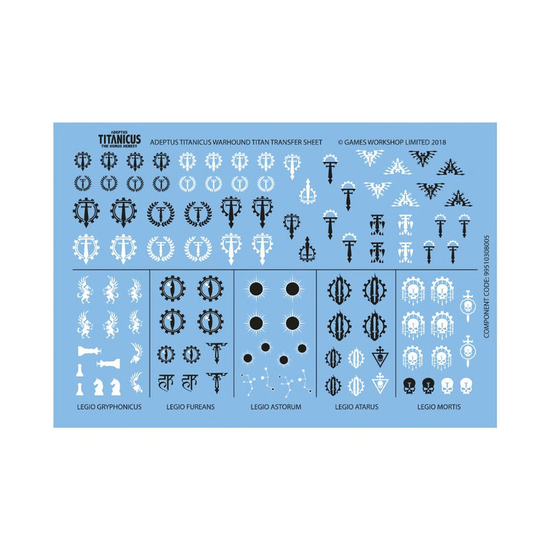 Warhound Scout Titans wtih TurboLaser Destructors and Vulcan MegaBolters - Legions Imperialis: Titan Legions