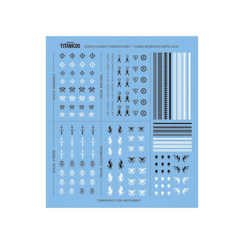 Cerastus Knights Acheron and Castigator - Legions Imperialis: Knight Households