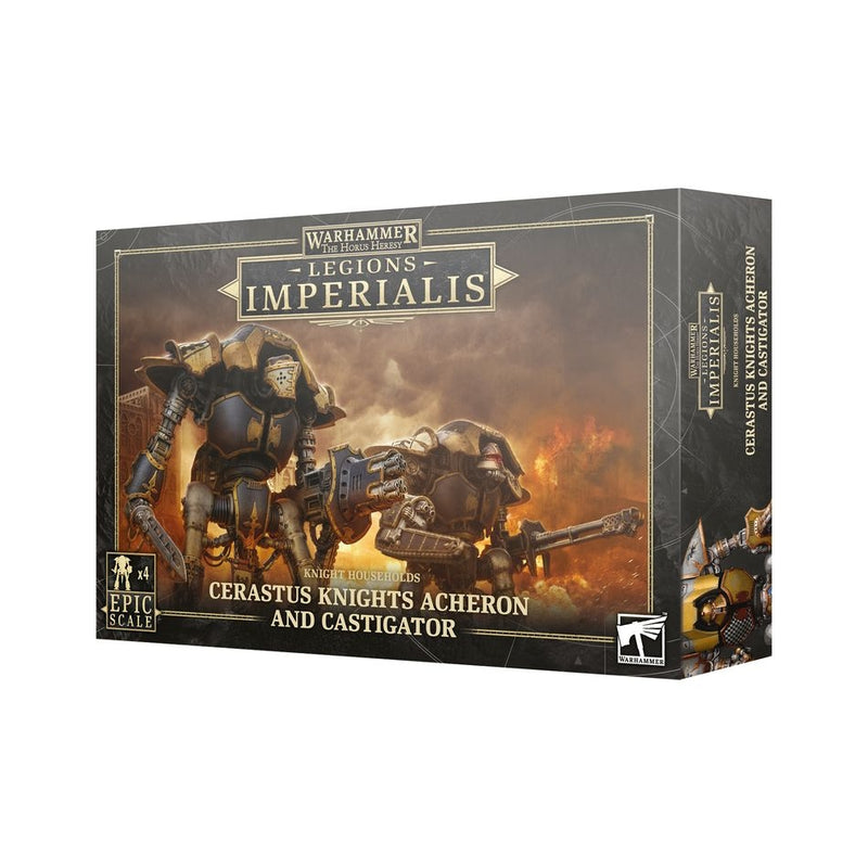 Cerastus Knights Acheron and Castigator - Legions Imperialis: Knight Households