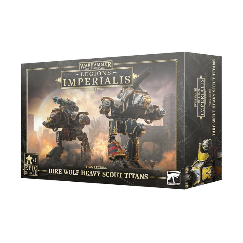 Dire Wolf Heavy Scout Titans - Legions Imperialis: Titan Legions