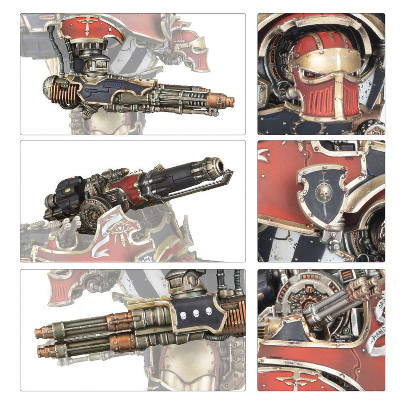 Warbringer Nemesis Titan with Quake Cannon, Volcano Cannon and Laser Blaster - Legions Imperialis: Titan Legions
