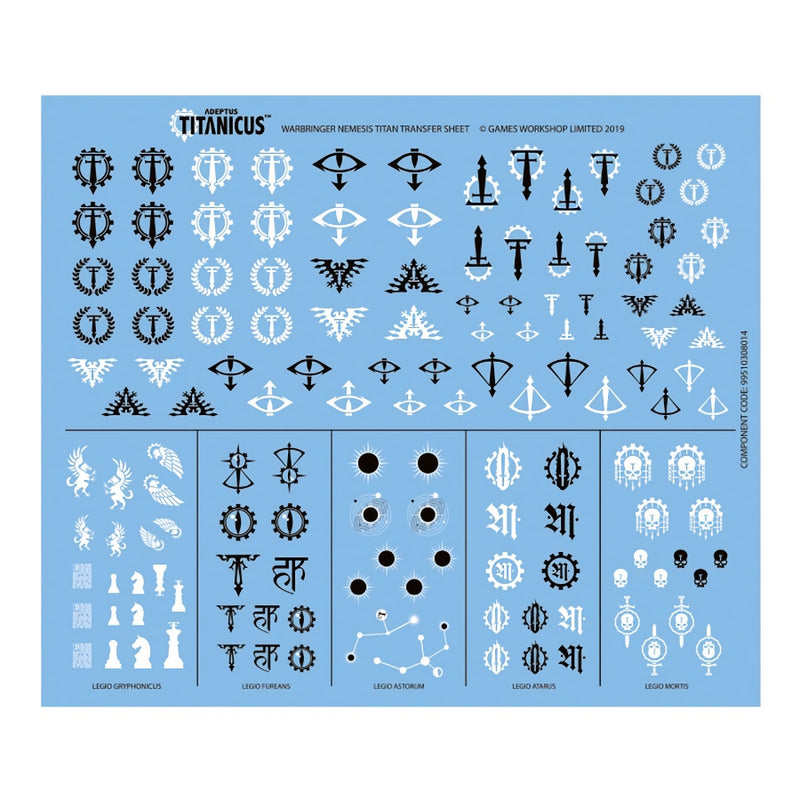 Warbringer Nemesis Titan with Quake Cannon, Volcano Cannon and Laser Blaster - Legions Imperialis: Titan Legions