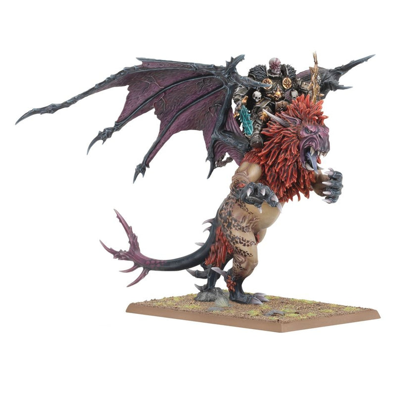 Chaos Lord on Manticore - WH: The Old World: Warriors of Chaos