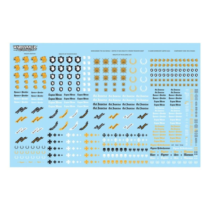 Empire Knights - WH: The Old World: Empire of Man