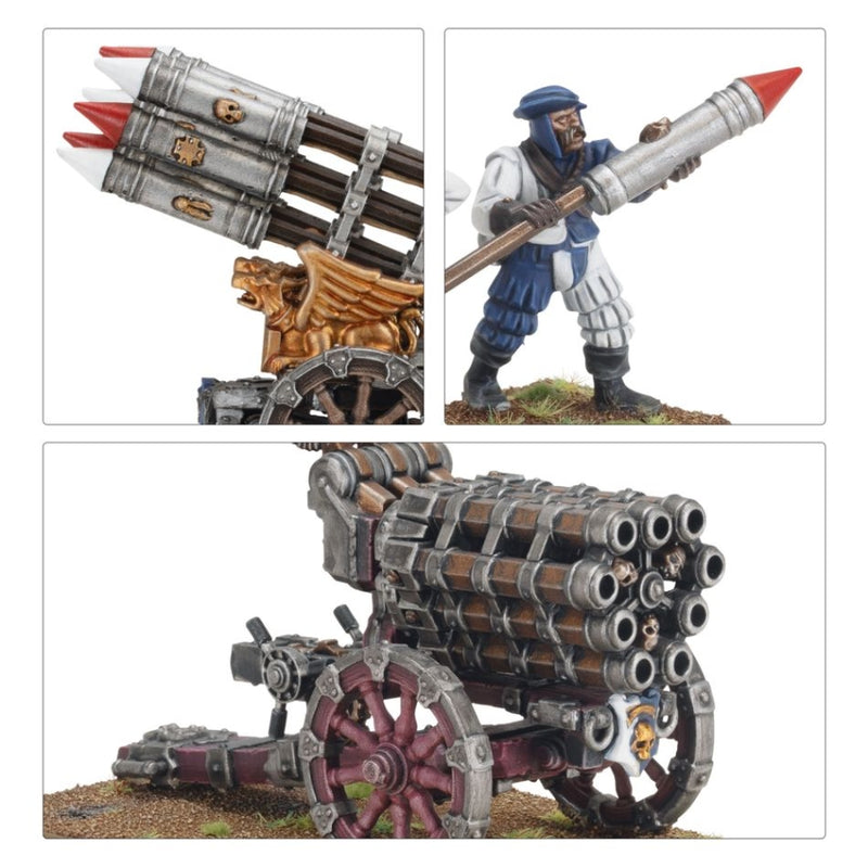 Helblaster Volley Gun & Helstorm Rocket Battery - WH: The Old World: Empire of Man