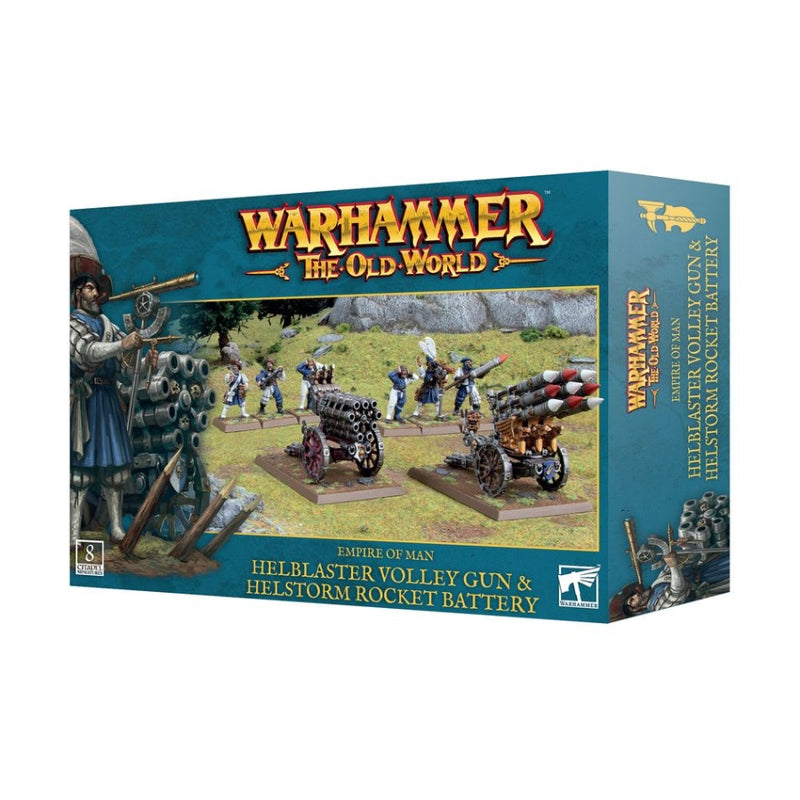 Helblaster Volley Gun & Helstorm Rocket Battery - WH: The Old World: Empire of Man