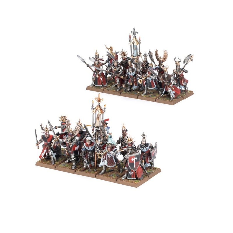 Knights of the Realm on Foot - Warhammer: The Old World: Kingdom of Bretonnia