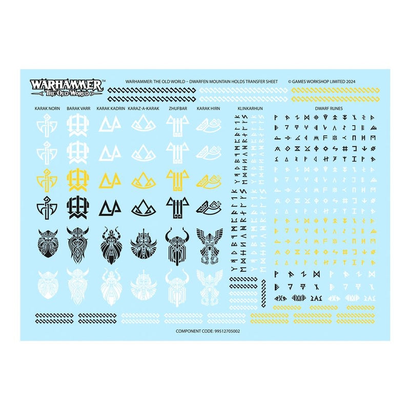 Dwarfen Mountain Holds: Battalion 2024 - The Old World