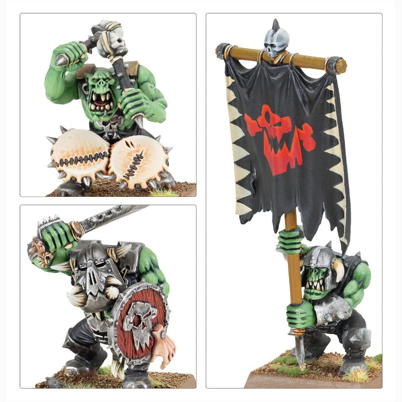 Orc Boyz and Orc Arrer Boyz Mobs - WH: The Old World: Orc & Goblin Tribes