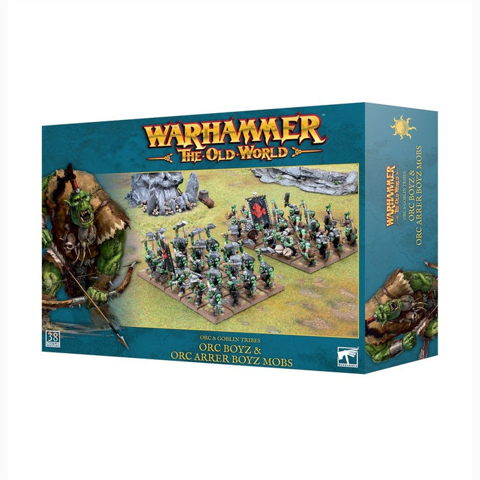 Orc Boyz and Orc Arrer Boyz Mobs - WH: The Old World: Orc & Goblin Tribes