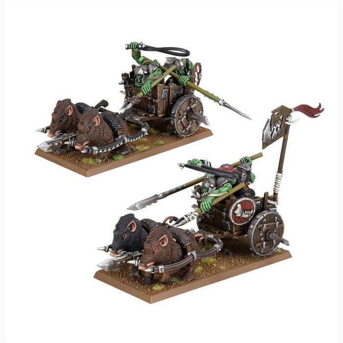 Orc Boar Chariots - WH: The Old World: Orc & Goblin Tribes