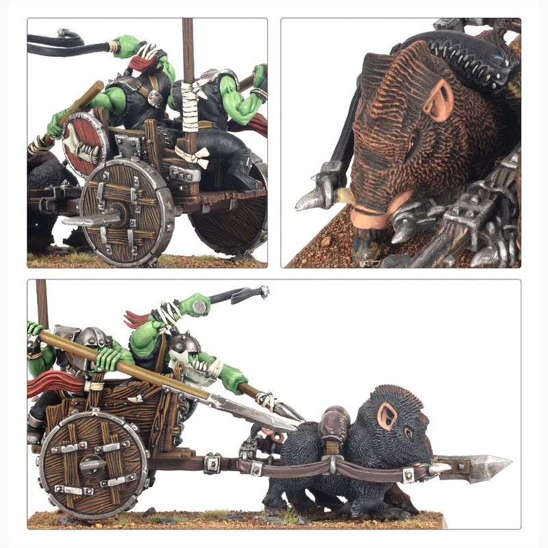 Orc Boar Chariots - WH: The Old World: Orc & Goblin Tribes