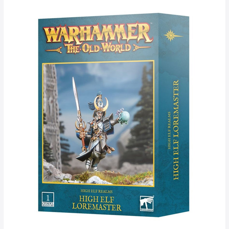 High Elf Loremaster - WH: The Old World: HIgh Elf Realms