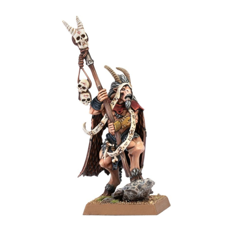 Beastman Shaman - Warhammer: The Old World: Beastmen Brayherds
