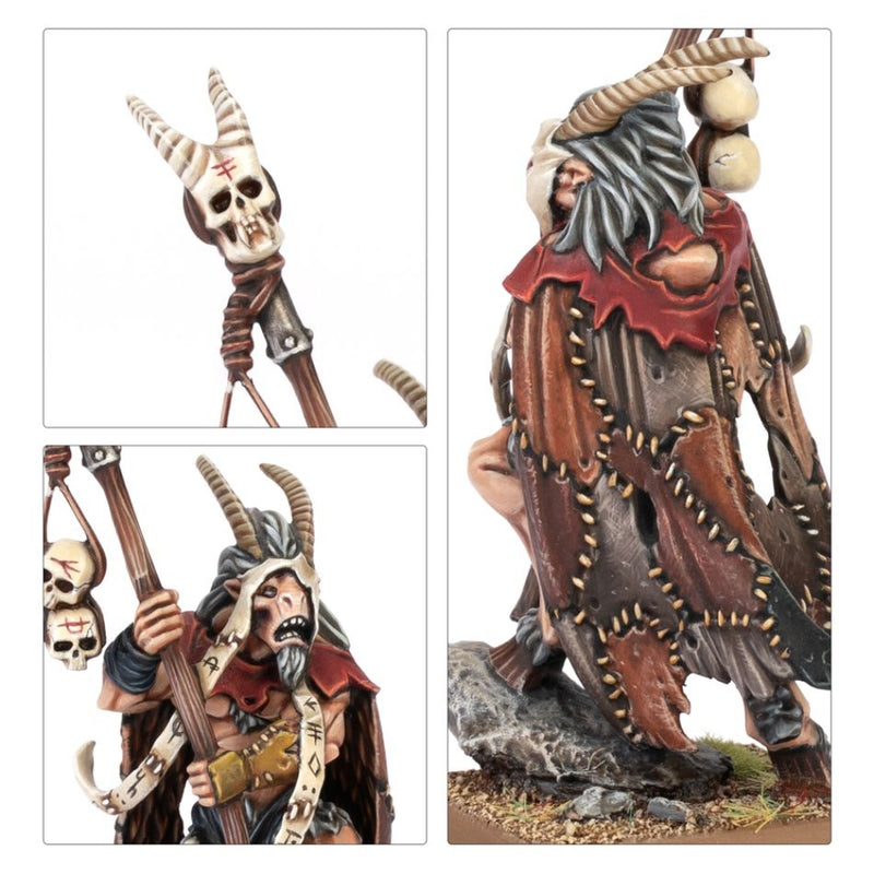 Beastman Shaman - Warhammer: The Old World: Beastmen Brayherds