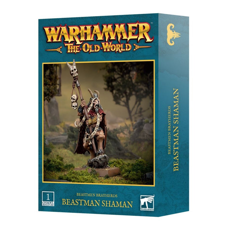 Beastman Shaman - Warhammer: The Old World: Beastmen Brayherds