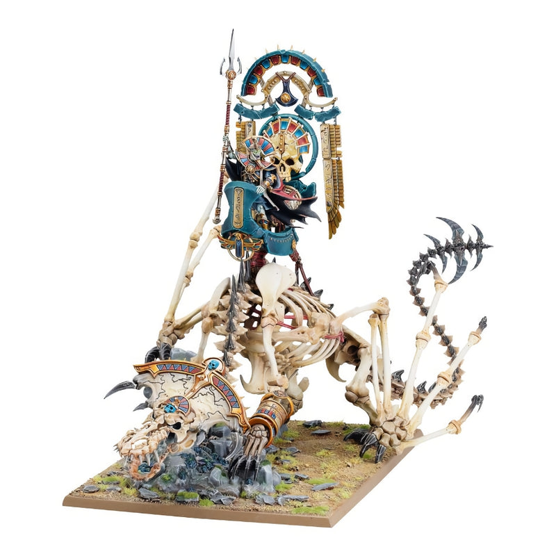 Tomb King on Necrolith Bone Dragon - Warhammer: The Old World: Tomb Kings of Khemri