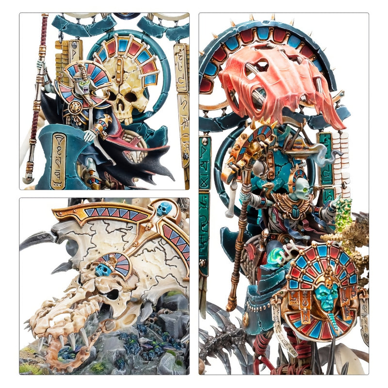 Tomb King on Necrolith Bone Dragon - Warhammer: The Old World: Tomb Kings of Khemri