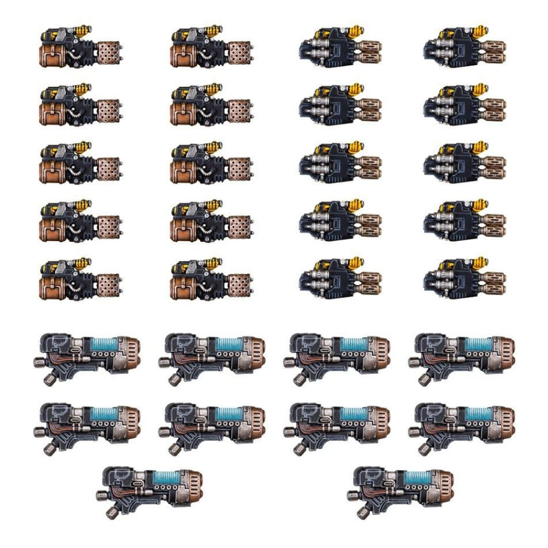 Heavy Weapons Upgrade Set (Heavy Flamers, Multi-Meltas and Plasma Cannon) - The Horus Heresy: Legiones Astartes