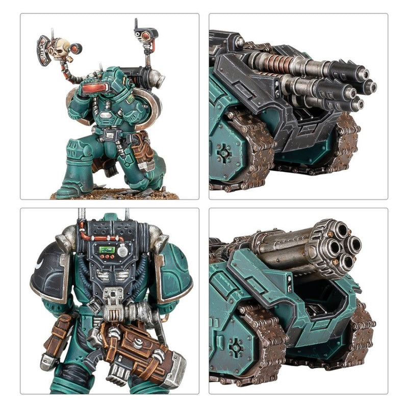 Rapier Laser Destroyer and Quad Launcher Battery - The Horus Heresy: Legiones Astartes