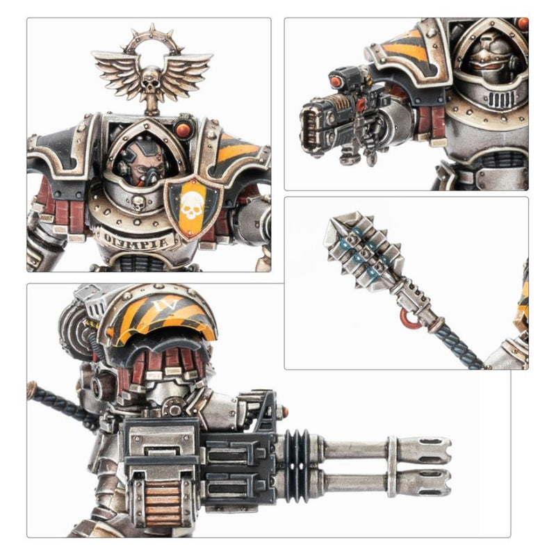 Cataphractii Terminators with Volkite Chargers and Power Mauls - The Horus Heresy: Legiones Astartes