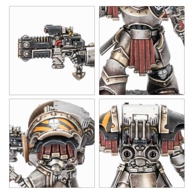 Cataphractii Terminators with Volkite Chargers and Power Mauls - The Horus Heresy: Legiones Astartes