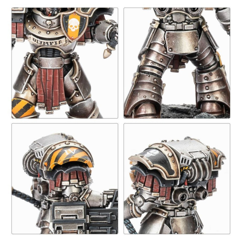 Cataphractii Terminators with Volkite Chargers and Power Mauls - The Horus Heresy: Legiones Astartes