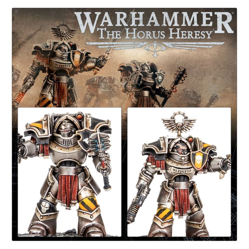 Cataphractii Terminators with Volkite Chargers and Power Mauls - The Horus Heresy: Legiones Astartes