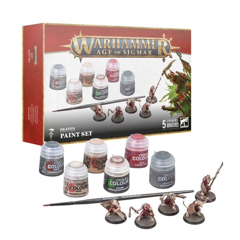 Warhammer Age of Sigmar: Set de Pinturas Skaven