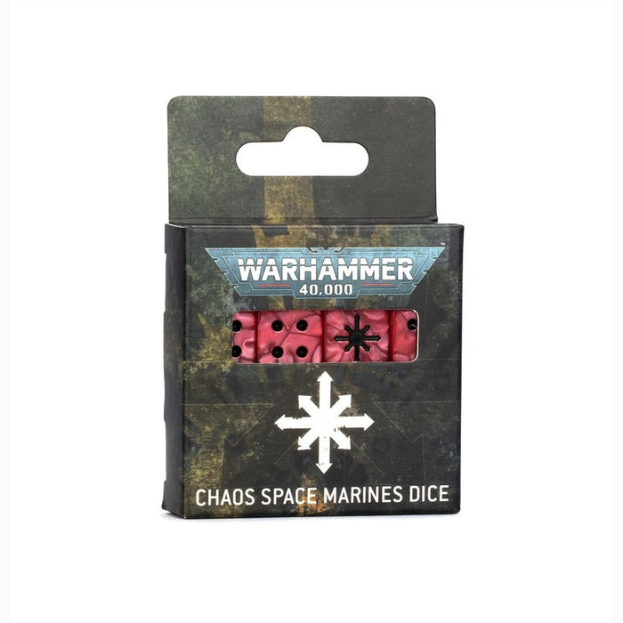 Chaos Space Marines Dice Set 2024 - WH40k