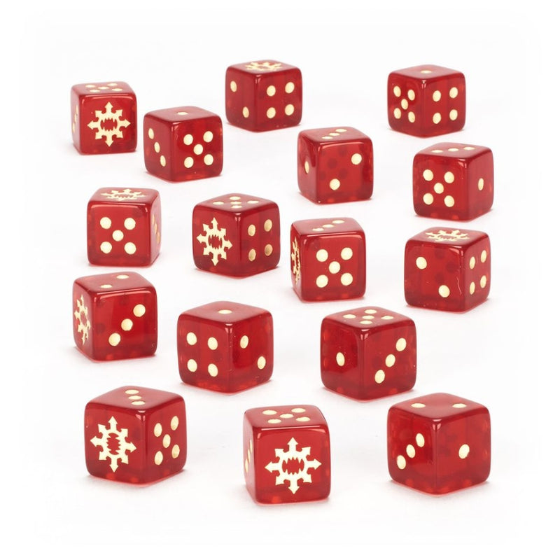 World Eaters Dice Set 2025 - WH40k
