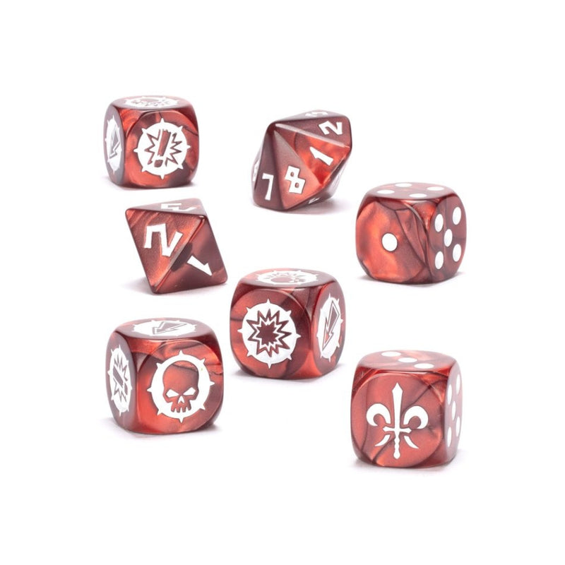 Bretonnian Team Dice Set - Blood Bowl