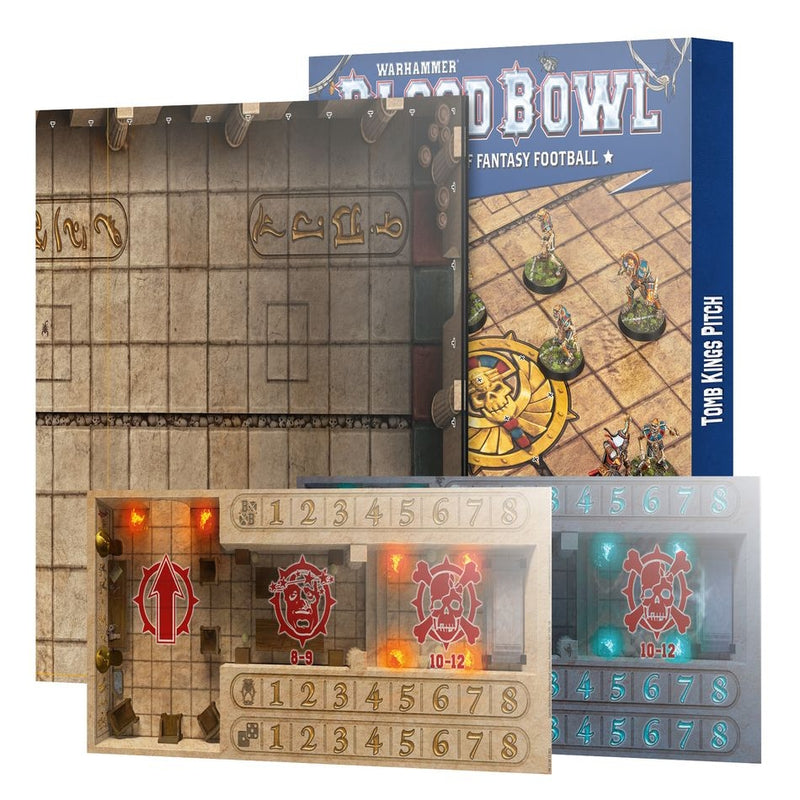 Tomb Kings Team Pitch - Blood Bowl