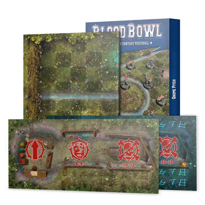 Gnome Team: Pitch and Dugout Set – Blood Bowl