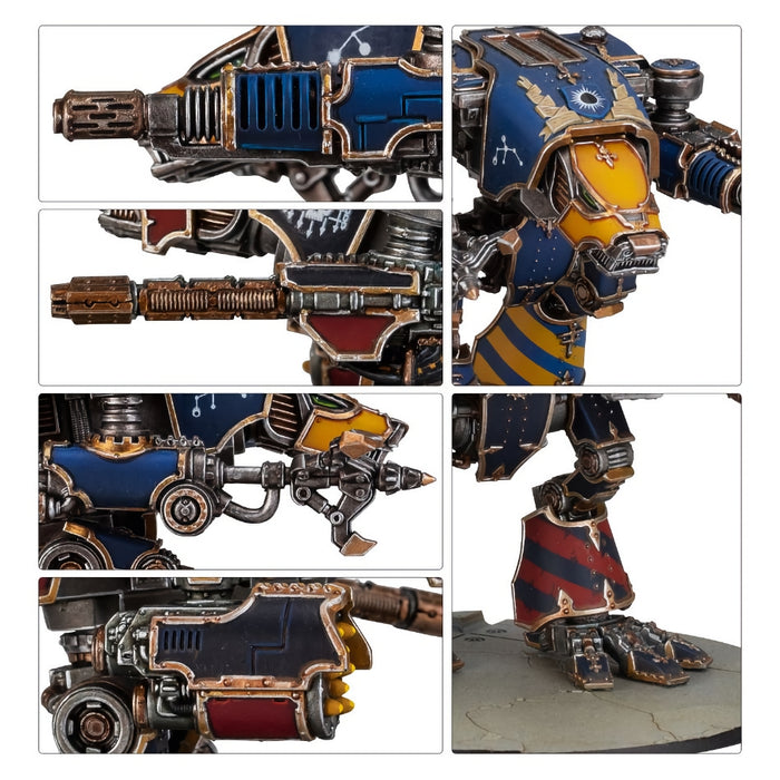Warhound Titans with Ursus Claws and Melta Lances - WH The Horus Heresy: Legions Imperialis