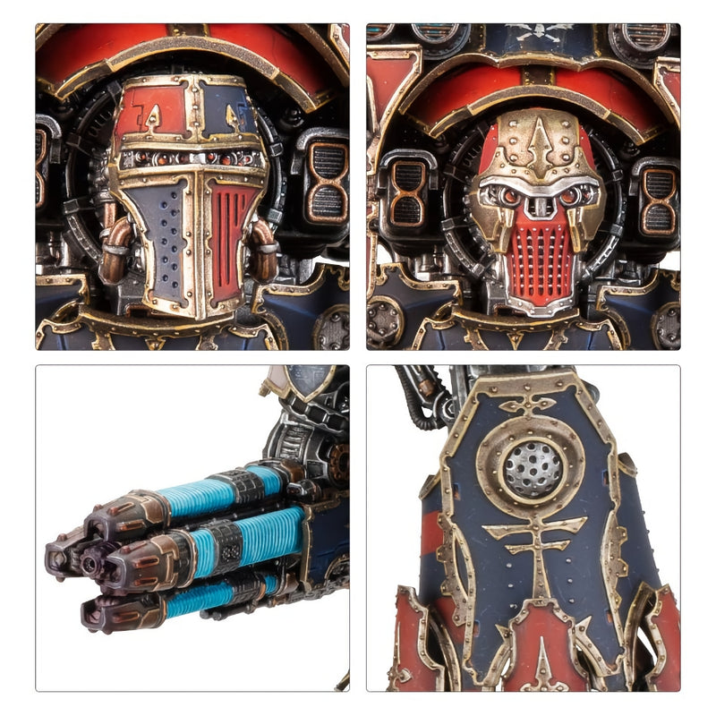 Warmaster Heavy Battle Titan with Plasma Destructors - Legions Imperialis: Titan Legions