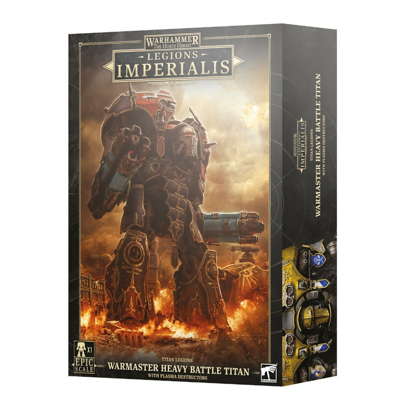 Warmaster Heavy Battle Titan with Plasma Destructors - Legions Imperialis: Titan Legions