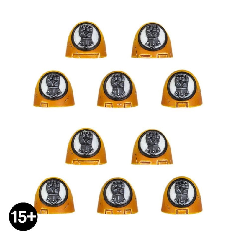 Imperial Fists: MKVI Shoulder Pads (Expert Kit) (WE) – The Horus Heresy
