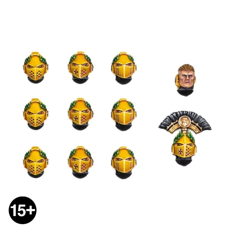 Imperial Fists MKVI Heads (WE) - The Horus Heresy